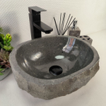 Раковина из андезита Erozy Grey EA-65562 36*31*15 0037