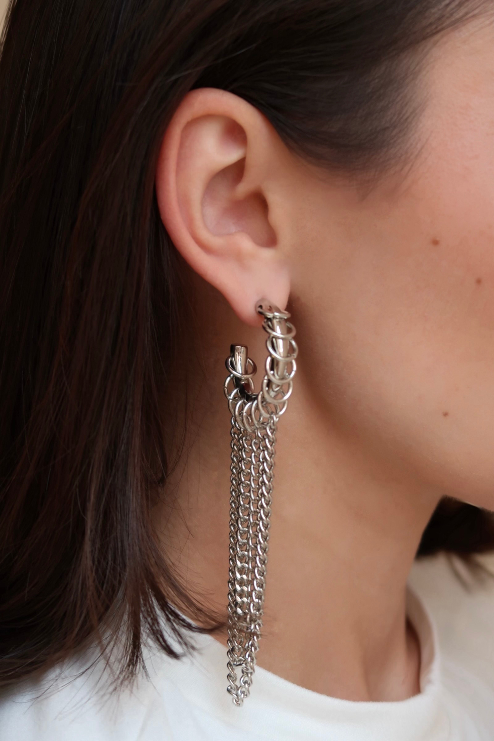 Серьги EVER silver