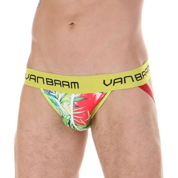 Мужские трусы джоки с разноцветным принтом Van Baam