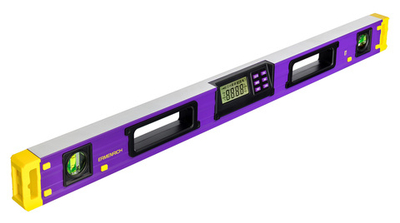 Цифровой уровень Ermenrich Verk LY80, фиолетовый