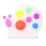 Игрушка антистресс Симпл Димпл Улитка, силикон, 012722 Белый