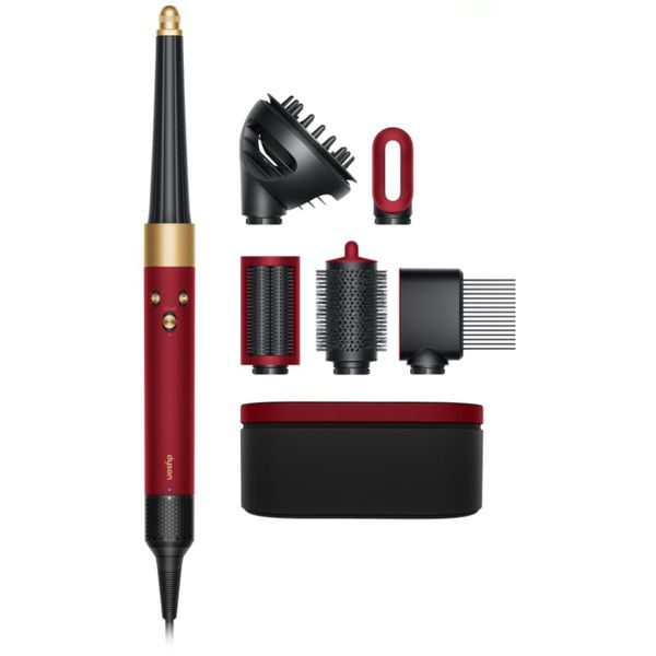 Фен-стайлер Dyson Airwrap i.d. Long HS08 Diffuse for Curly, Red Velvet/Gold