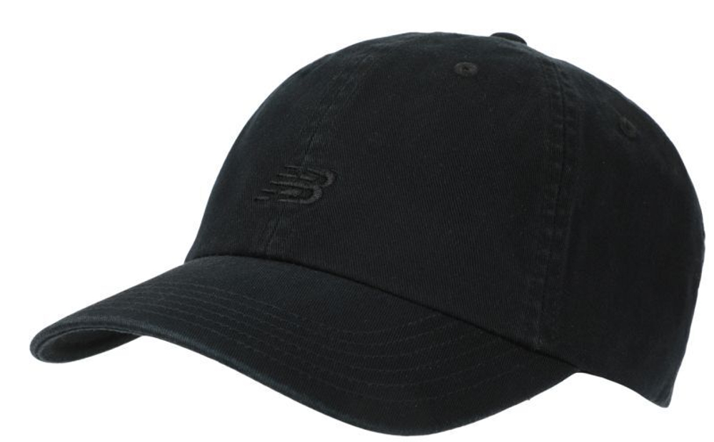 Теннисная кепка New Balance 6 Panel Classic V 2.0 - черный