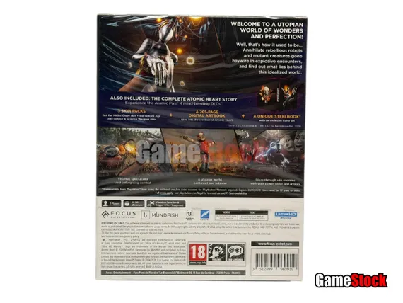 PS5 Atomic Heart Ultimate Edition (Новинка!) (Новый, Полностью на русском языке, PPSA-10695)