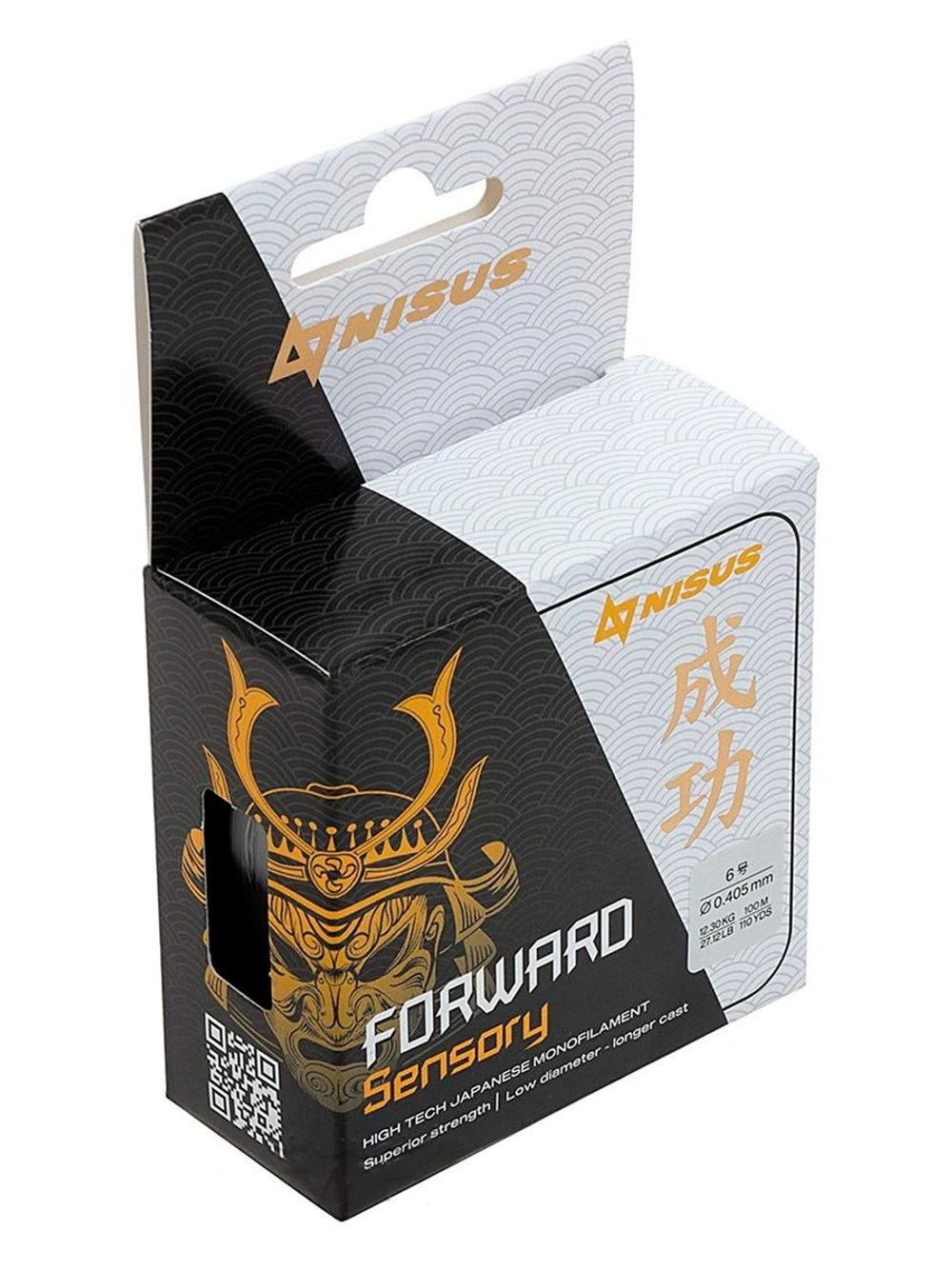 Леска для рыбалки Nisus FORWARD Sensory Nylon Transparent 0,261mm/100m (N-FS-0261-100)