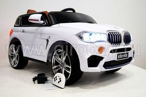 Детский электромобиль River Toys BMW E002KX белый