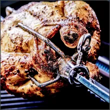 Встраиваемый газовый гриль Broil King Imperial QS 690 BI, 8 горелок, вертел