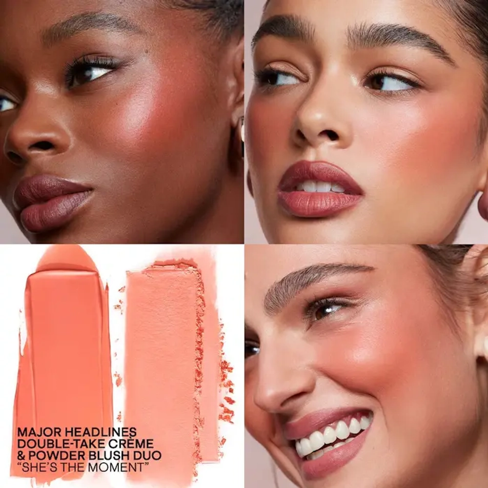 Patrick Ta Major Headlines Double-Take Crème & Powder Blush Duo - She's the Moment