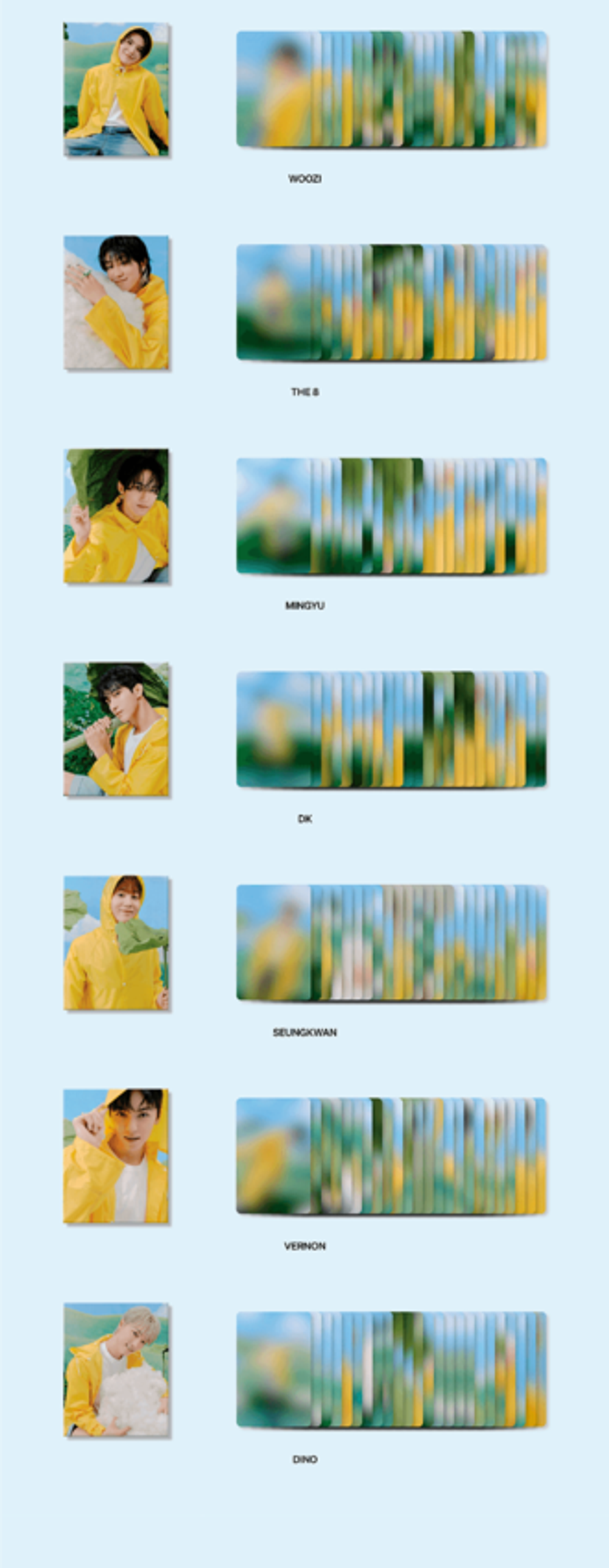 Альбом Seventeen - 11th Mini Album 'SEVENTEENTH HEAVEN' Carat Ver.