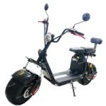 Электроскутер Citycoco WHITE SIBERIA Wild Wheel 3950W Черный