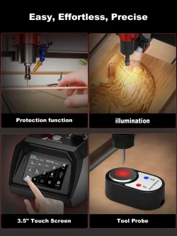 Twotrees фрезер по дереву TTC6050 Фрезерный станок с ЧПУ 3-осевой станок с ЧПУ СДЕЛАЙ САМ Лазерный гравер