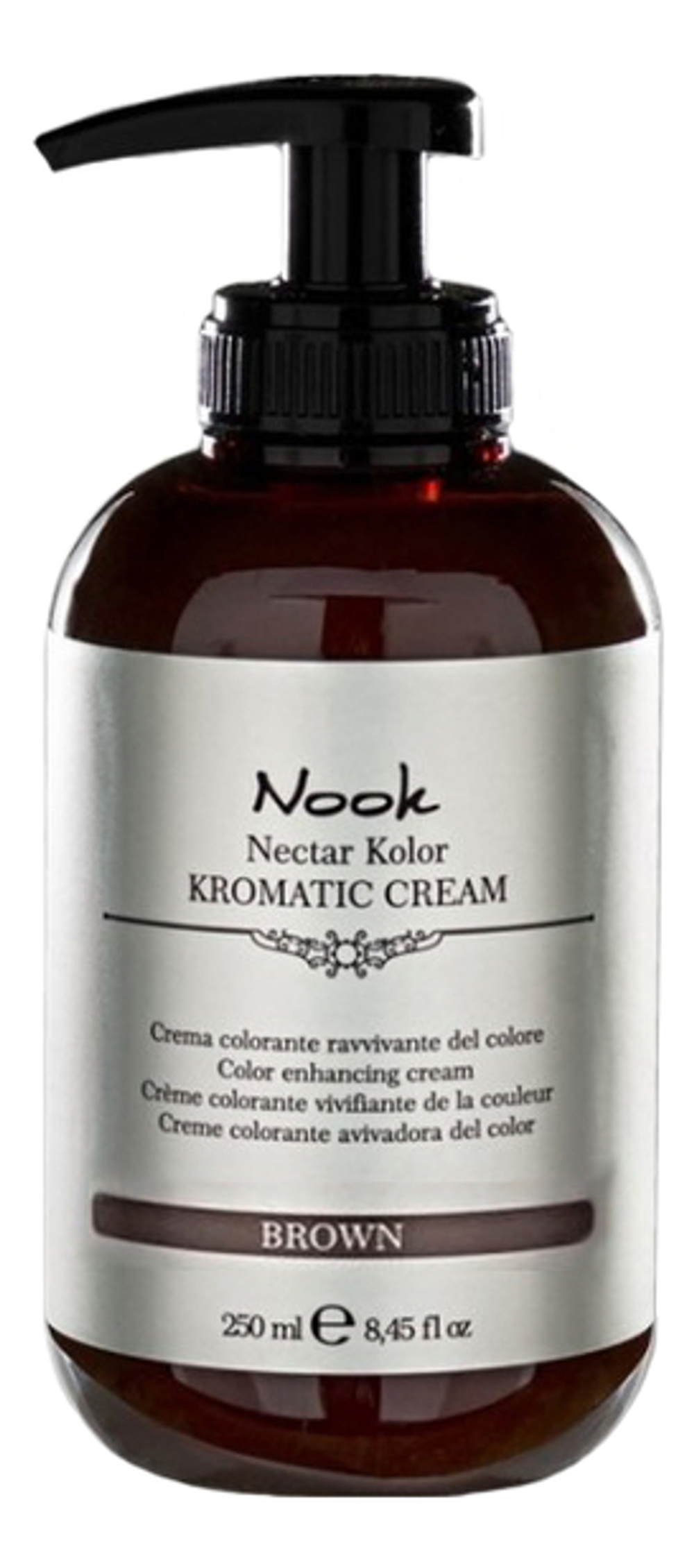 NOOK Оттеночный крем-кондиционер «Коричневый» -Kromatic Brown , 250 мл