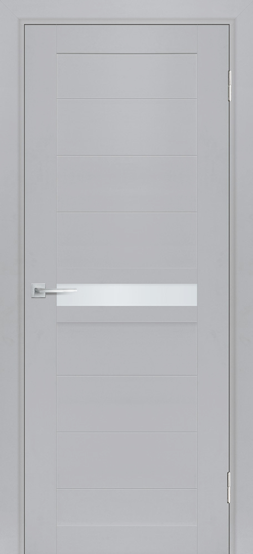 Дверь ТЕХНО-703 / Цвет Манхэттен / сатинат / Двери МАРИАМ