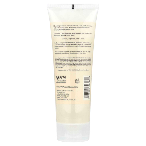 100% PURE, Восстанавливающий шампунь с медом и кокосом, 236 мл (8 жидк. Унций)