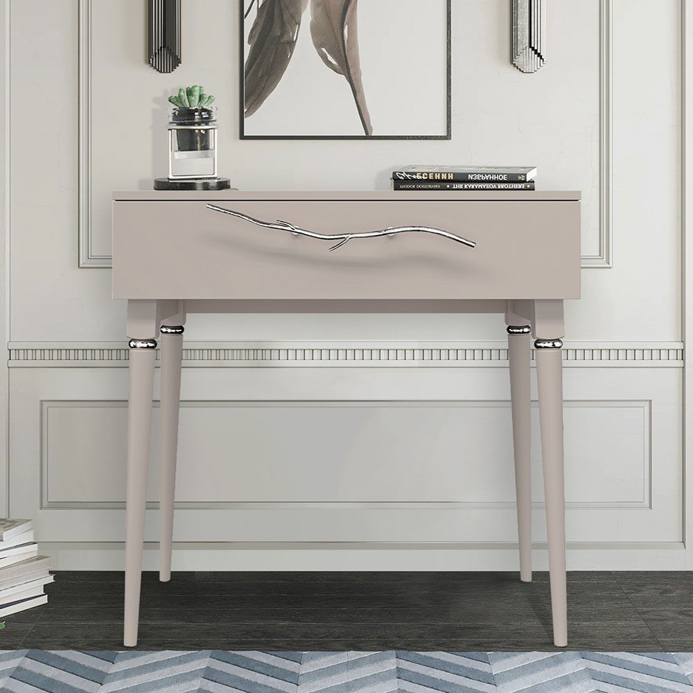 Консоль Арт Колор matte Классик Сильвер Серый агат матовый