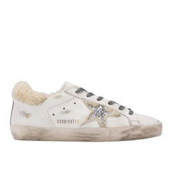 Кеды Golden Goose 'Superstar' с декором из искусственного меха
