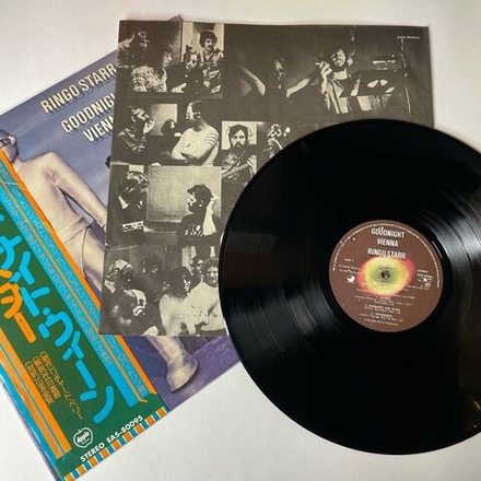 Винтажная виниловая пластинка Ringo Starr Goodnight Vienna (Japan 1974) (Obi) Husbands And Wives