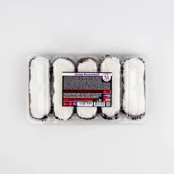 Пирожное эклер Кокосовый "Десертные истории" (1 уп=5)