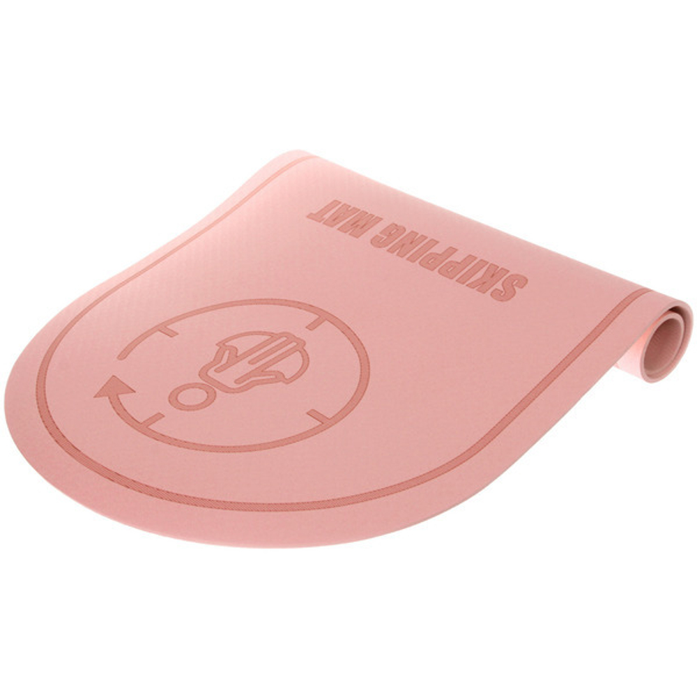 Коврик для прыжков на скакалке «Sportage» 6 мм 126*61 см, розовый