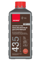 Антисептик невымываемый для дерева Neomid 435, декоративный концентрат,