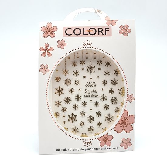 Наклейки для ногтей CB-073