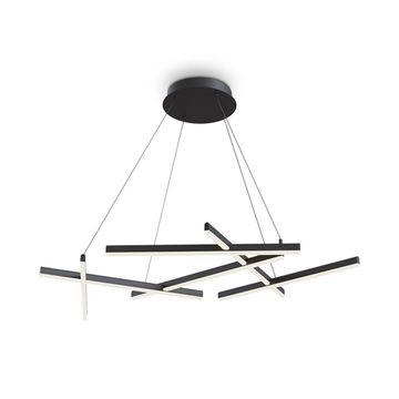 Подвесной светильник 80Вт 3000-4000К MOD016PL-L80BK черный Line Modern Maytoni