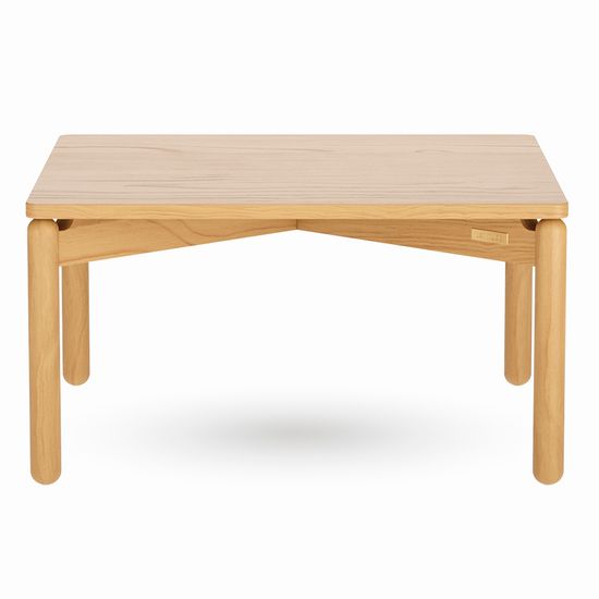 Столик кофейный saga, 75х75 см, ясень