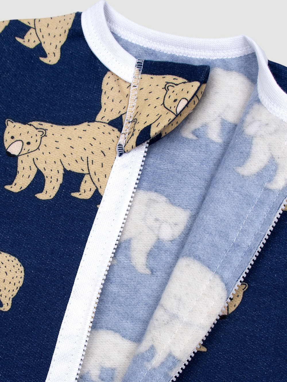 Утеплённый спальный мешок Mjölk Бурые мишки