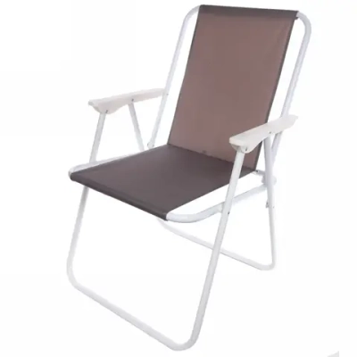 Стул 50*47*77см «Отдых» складной, серый ДоброСад