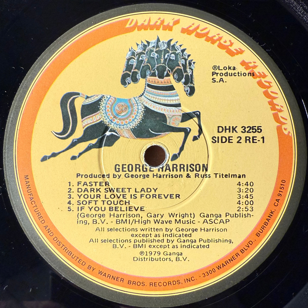 George Harrison - George Harrison (США 1979г.)