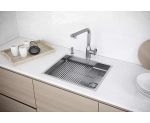Кухонная мойка Paulmark NEXT-PRO 58 PM705845-BS нержавеющая сталь