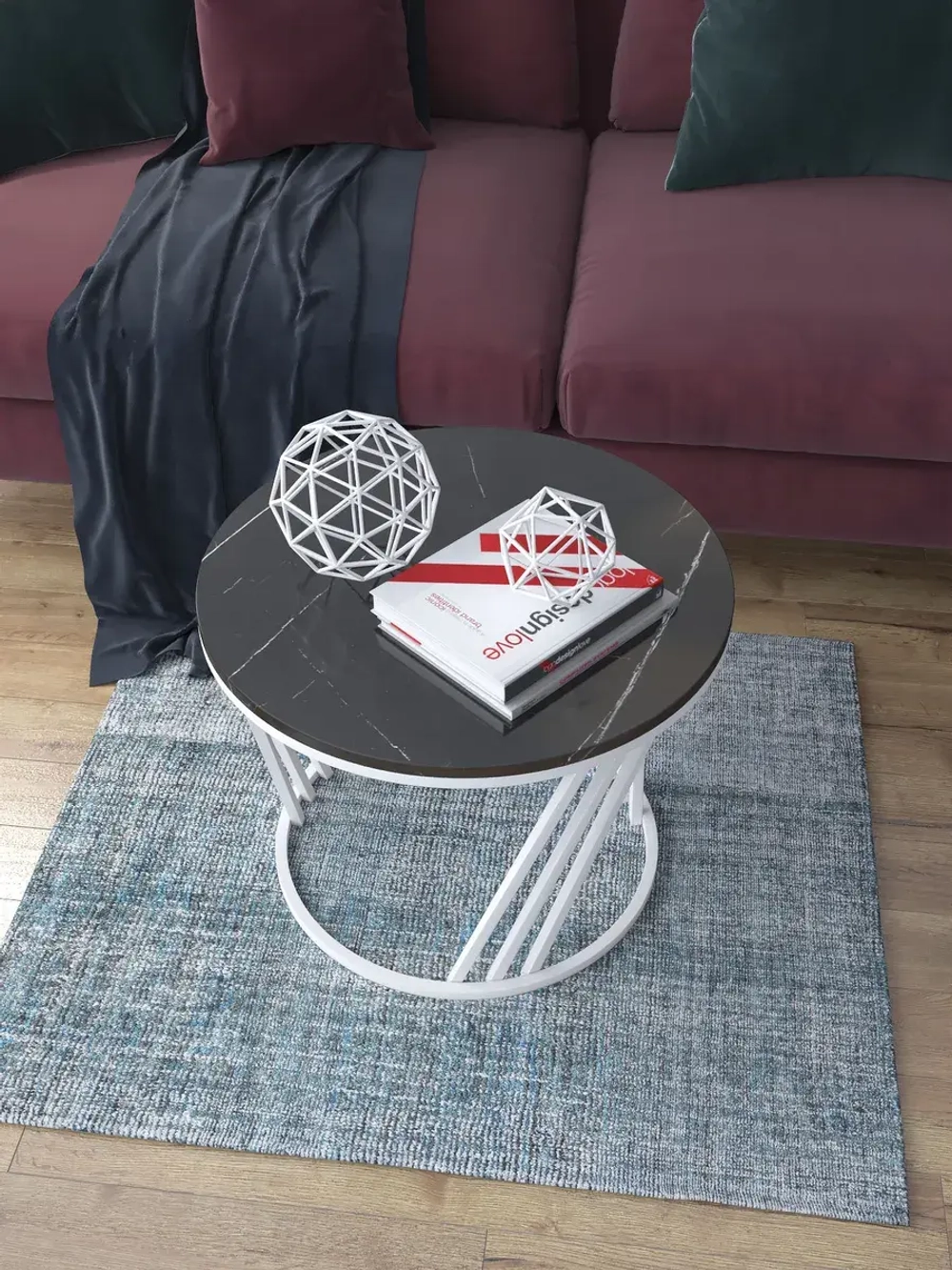 Журнальный стол Адидас - БЧГ - МДФ в ПВХ