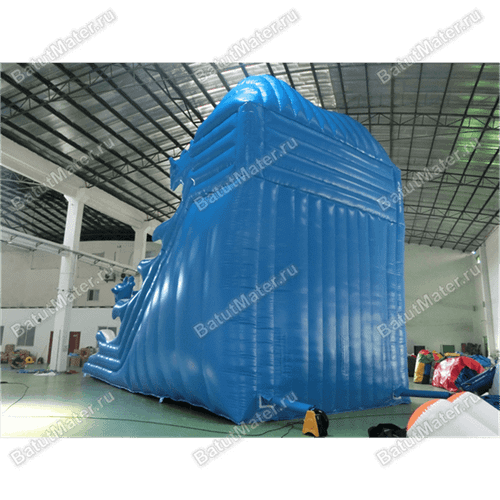 Водная надувная горка «Волна серфера», 10×6×7 м