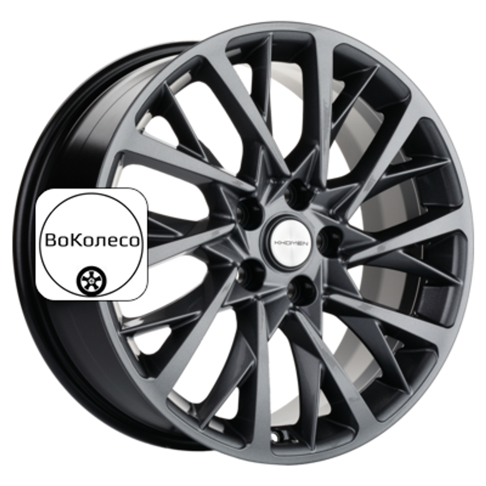 7,5x18/5x114,3 ET50,5 D67,1 KHW1804 (Sonata/Optima/Soul) Gray Khomen Wheels