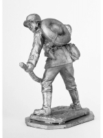 Оловянный солдатик Помощник огнеметчика, 1916 г.
