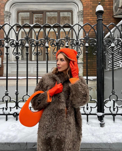 Двустороннее пальто-дубленка Tigrado