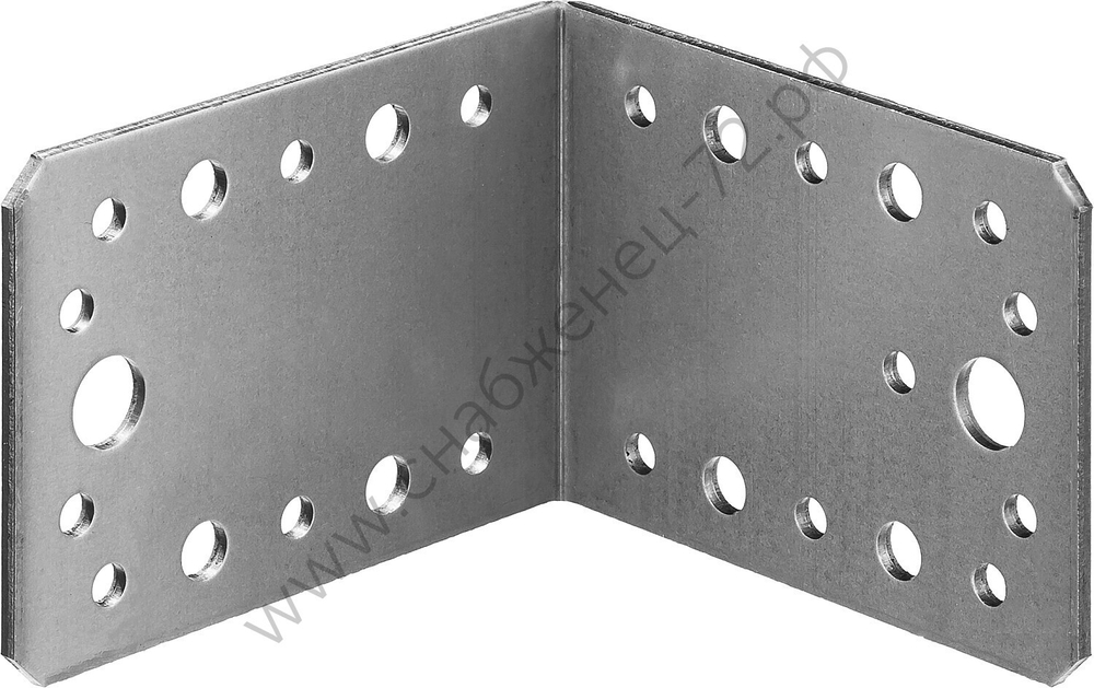 ЗУБР УК-2.5 65х90х90 х 2.5 мм, крепежный уголок, цинк (31012-90)