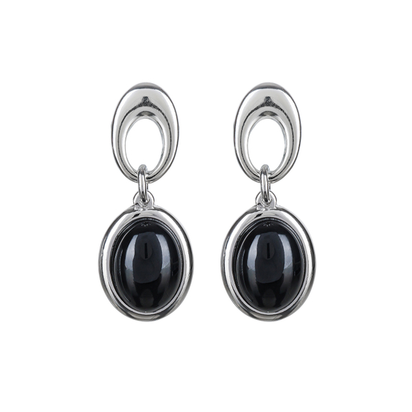Серьги Possebon Agata Preto A0368.4 S