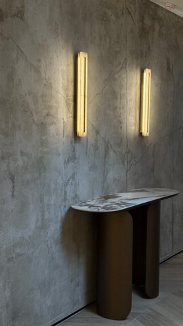 INTONACO QUARZO, состаренная стена