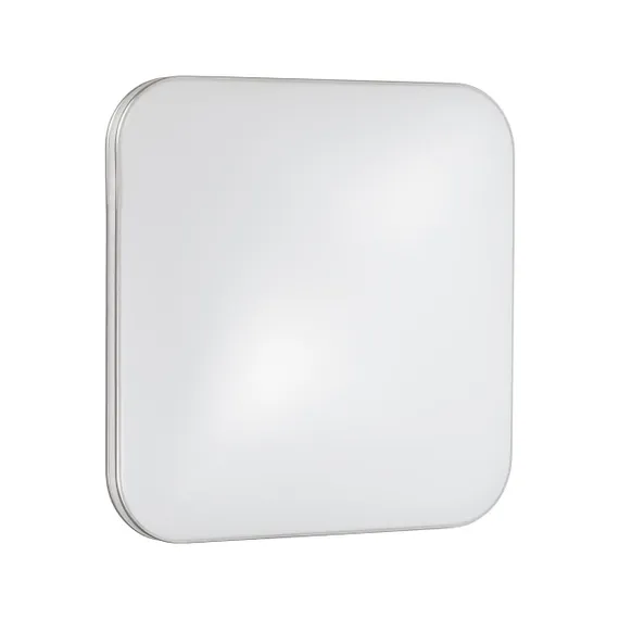 3020/DL TAN SN 213 Светильник пластик/хром LED 48Вт 3000-6500K 435х435 IP43 пульт ДУ/ LampSmart LONA