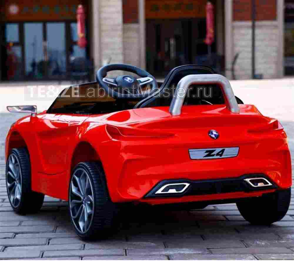 Детский электромобиль «BMW Z4» красный