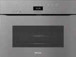 Компактный духовой шкаф с СВЧ Miele H7440BMX GRGR