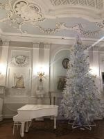 Большая белая елка «Рублевская» (белая пвх) 4 м