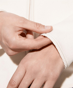 Oysho Куртка облегающего кроя из флиса, светлый экрю