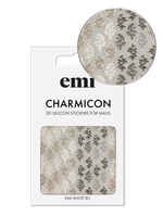 Charmicon 3D Silicone Stickers №225 Природный паттерн