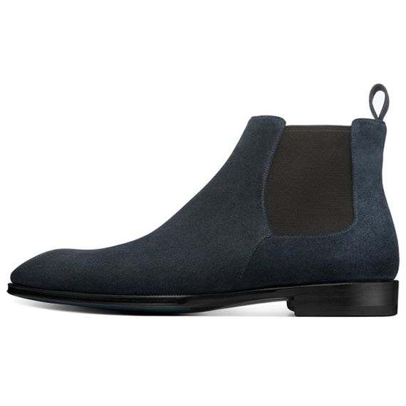Thom Wills Chelsea Boot 'Deep Blue'
