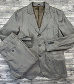 Льняной костюм Brunello Cucinelli