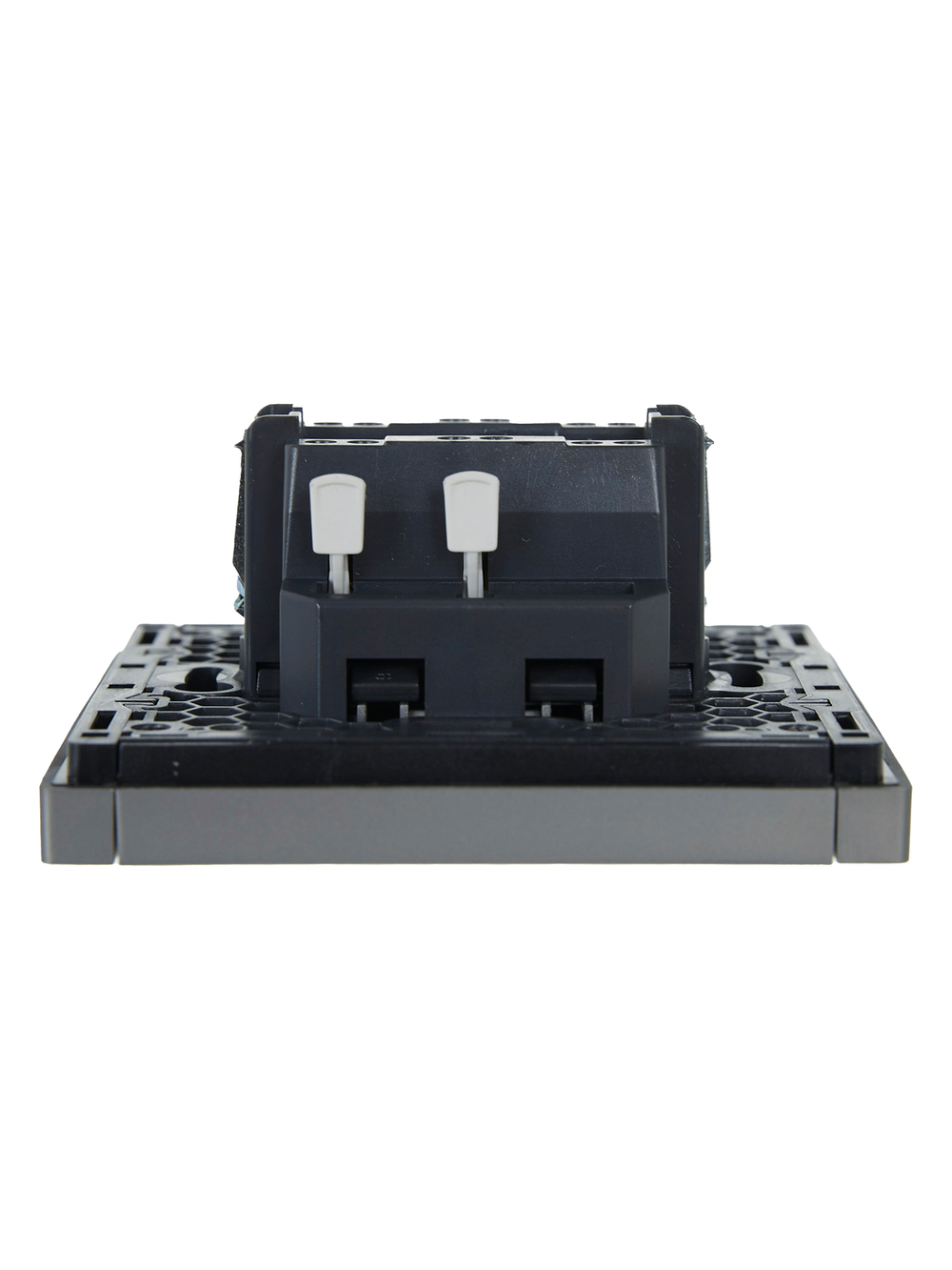 FORTE&PIANO Выключатель 1-клавишный перекрестный 10А FP512 сталь IEK