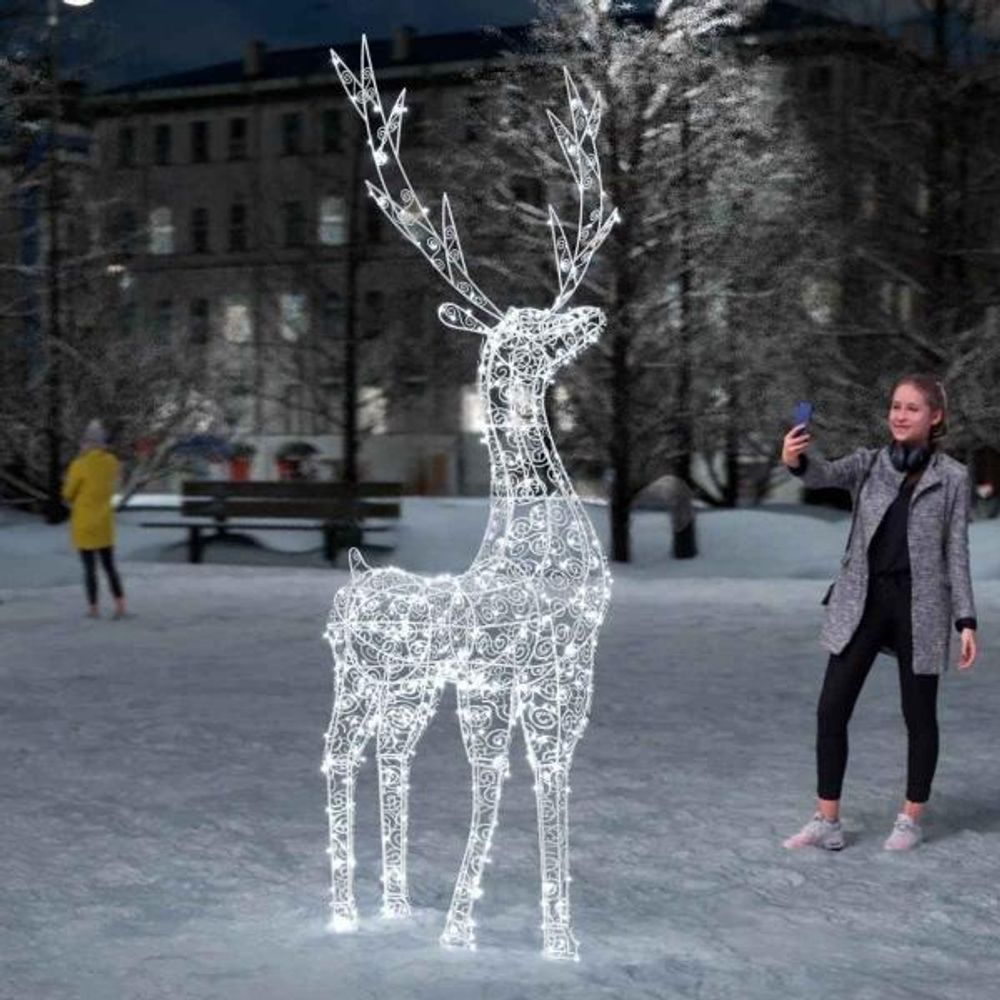 светодиодный олень