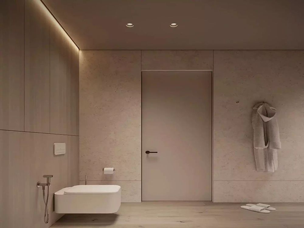 Потолочный теневой карниз Gips черный матовый, 3000x43,8x44,1 мм